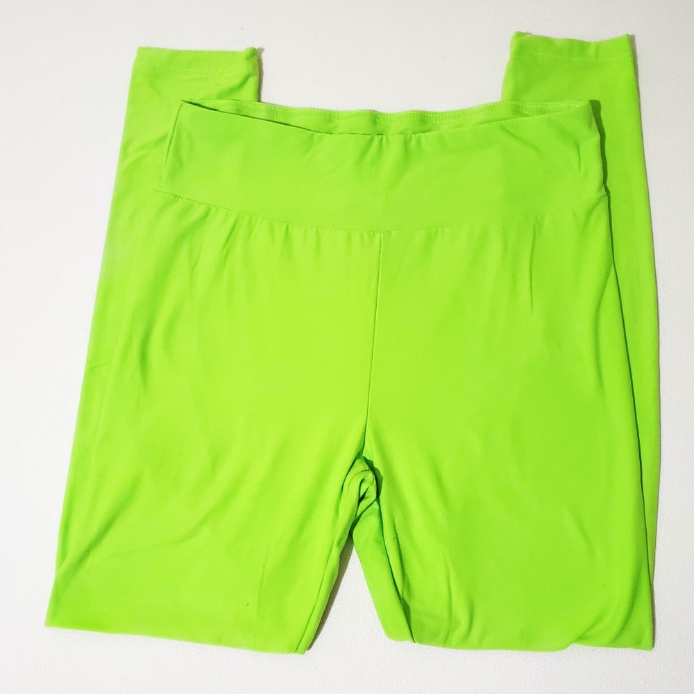 Neon Yellow/Green Leggings